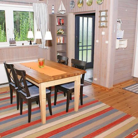 Blockhaus Mit Parkplatz Vor Der Ha Villa Damp Exteriör bild